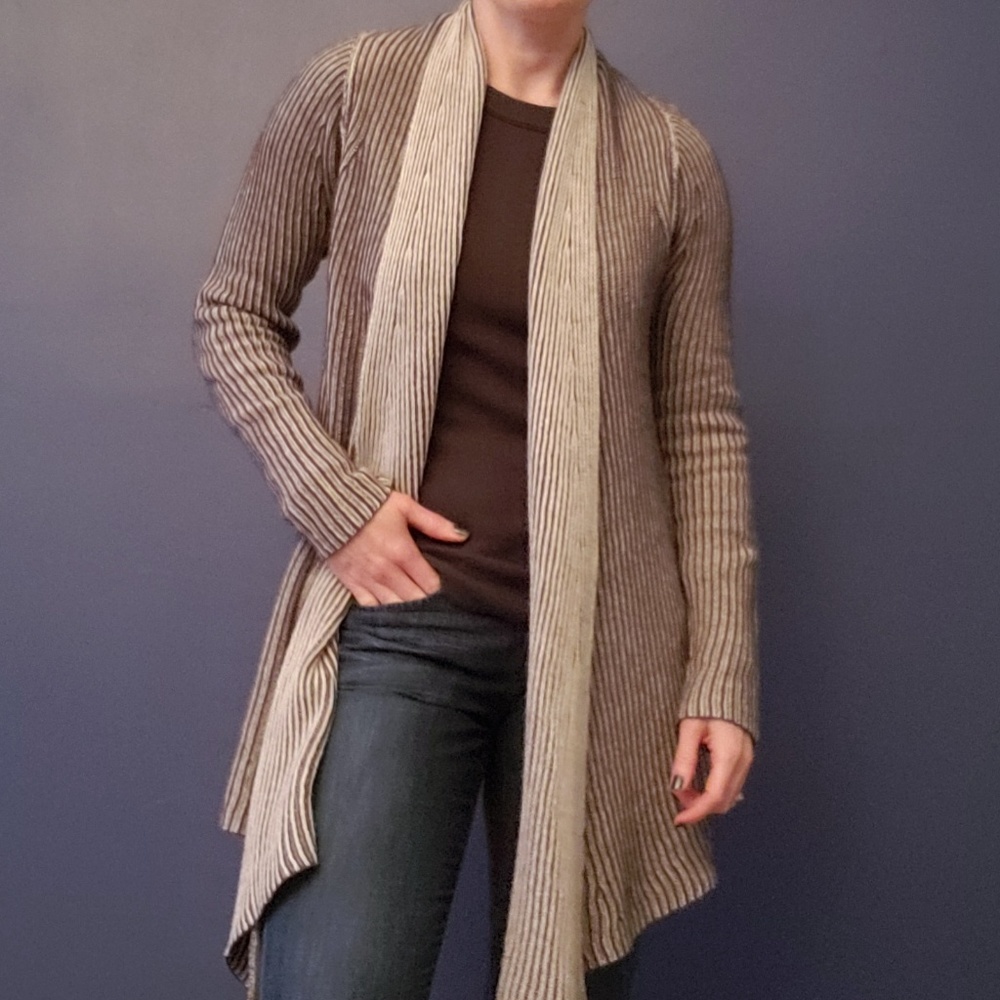 Anthro Moth flyaway cardigan